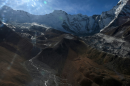 A view of melting Himalayan glaciers. PHOTO: FILE